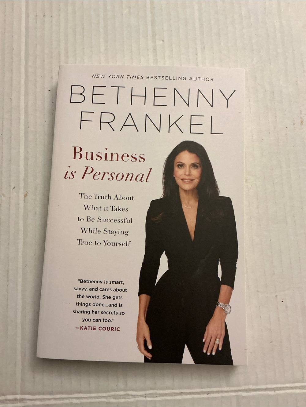 Hachette Paperback with White and Cream Back Cover
